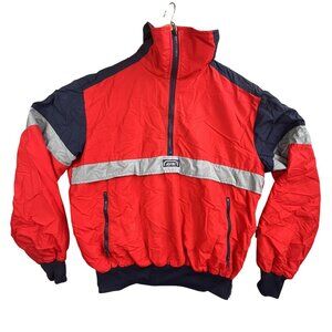 Vintage AFRC Ski Jacket Mens Large Pullover Windbreaker 90s USA Made QTR Zip Y2K